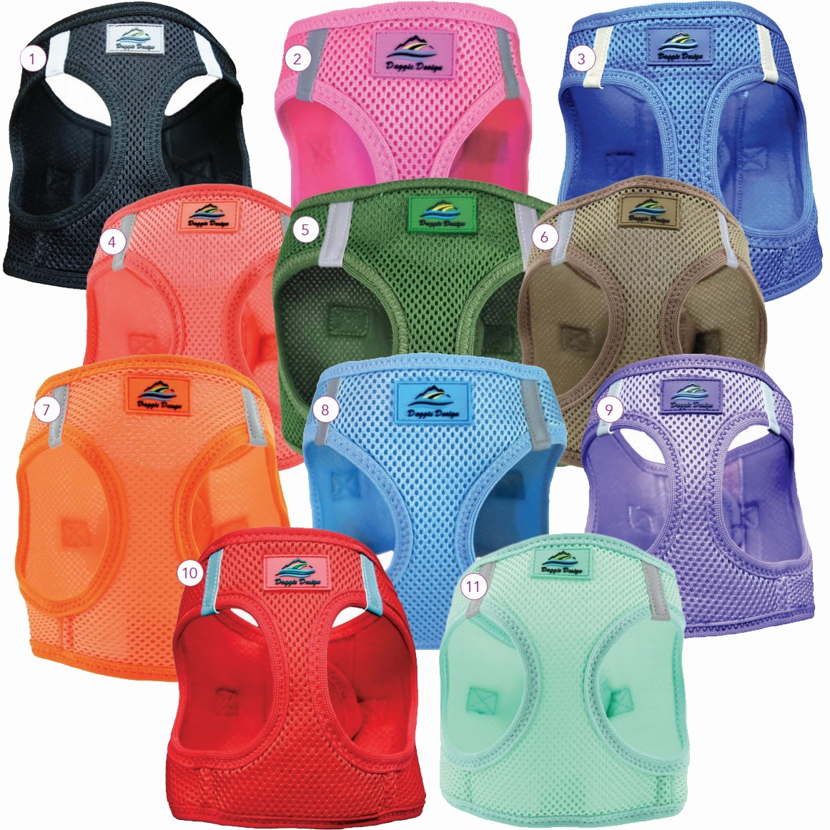 American River Top Stitch Choke-Free No-Pull Harness