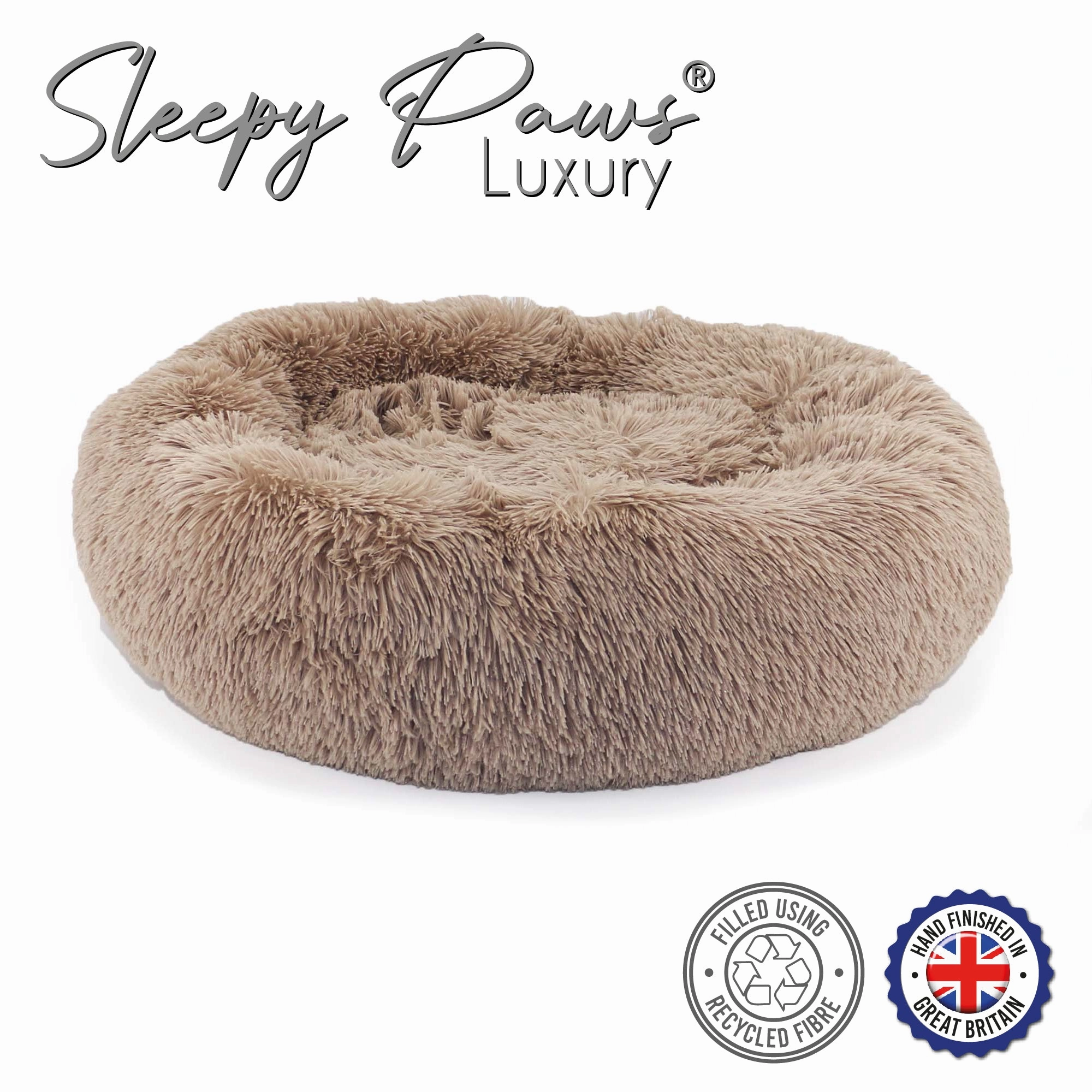 Ancol Super Soft Calming Dog Donut Bed