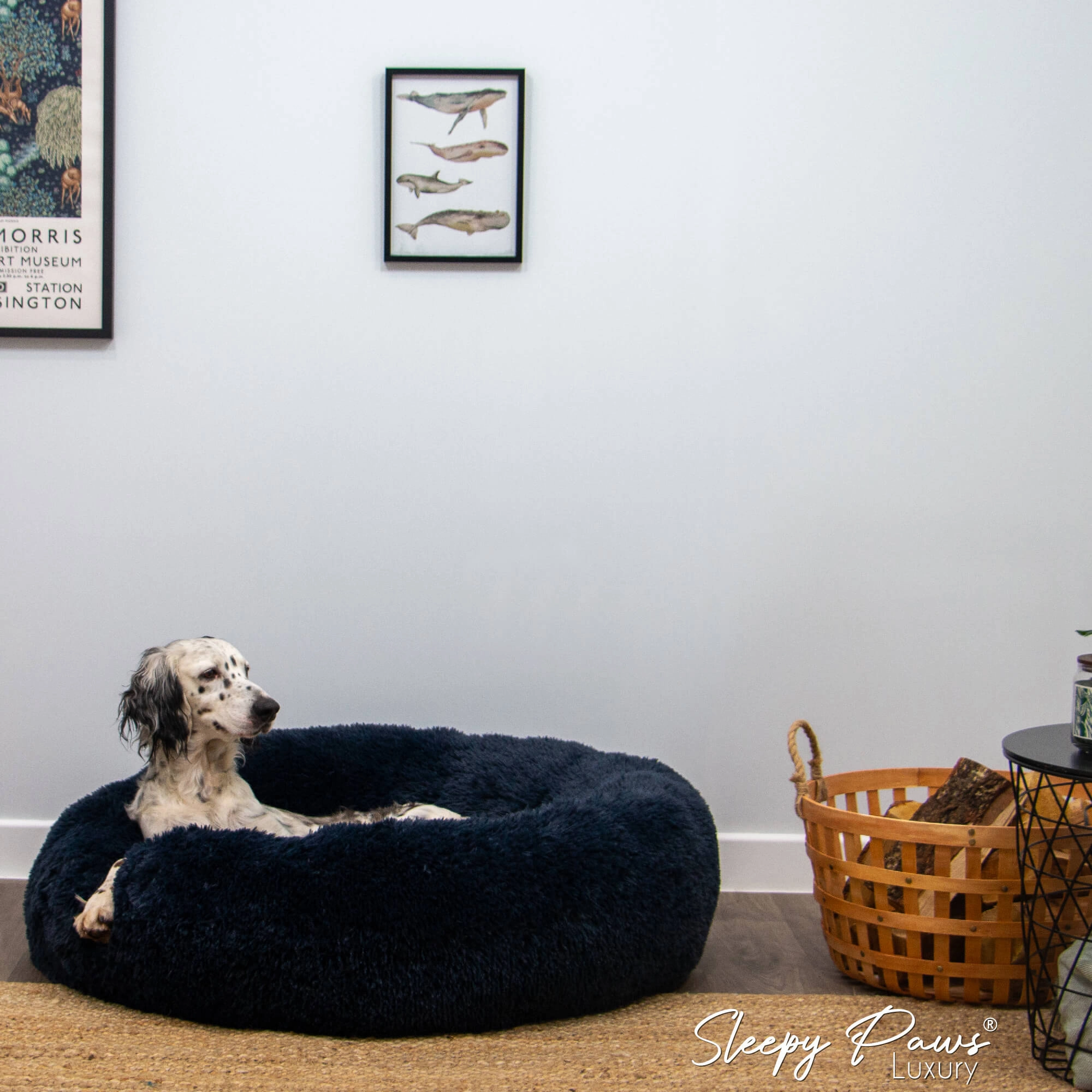 Ancol Super Soft Calming Dog Donut Bed