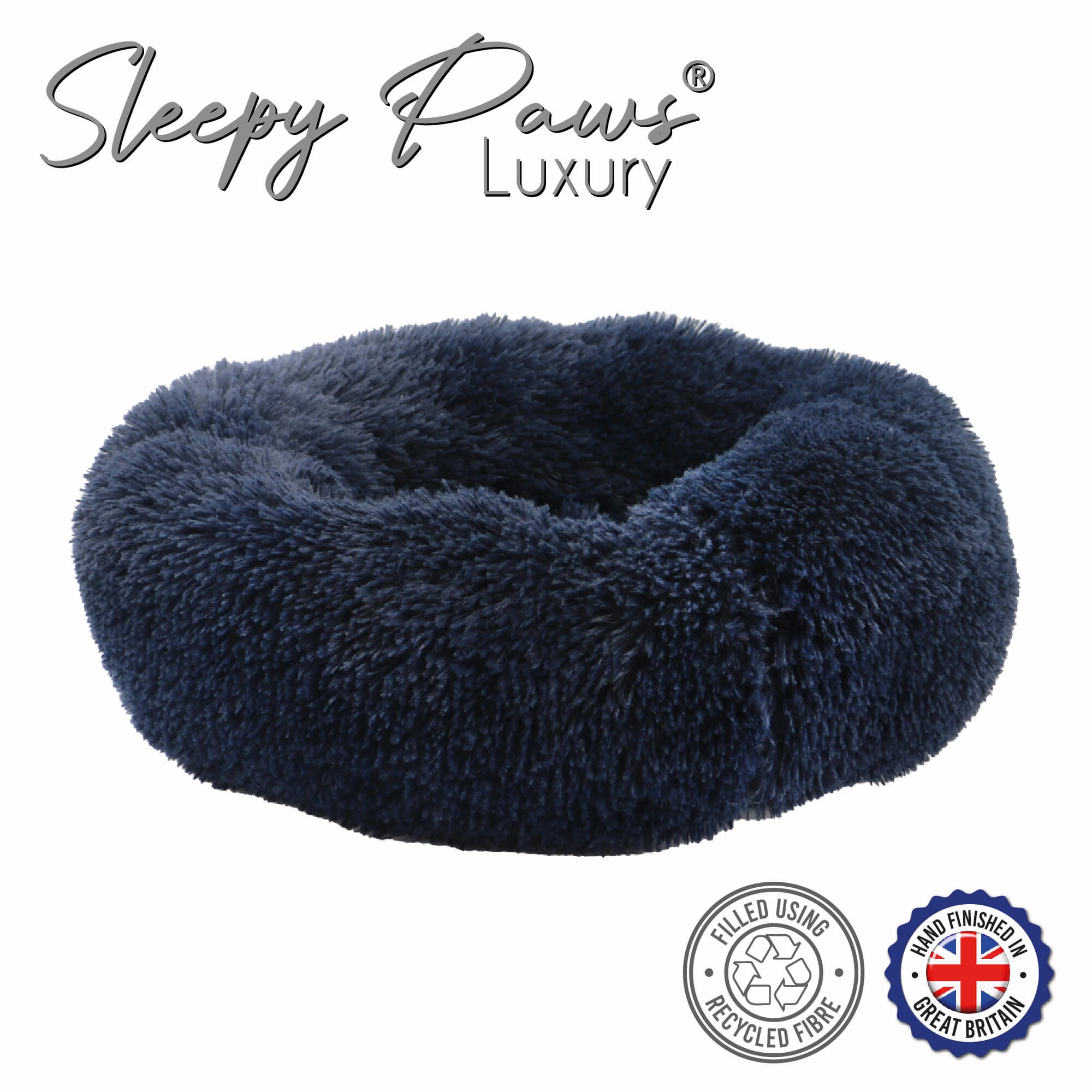 Ancol Super Soft Calming Dog Donut Bed