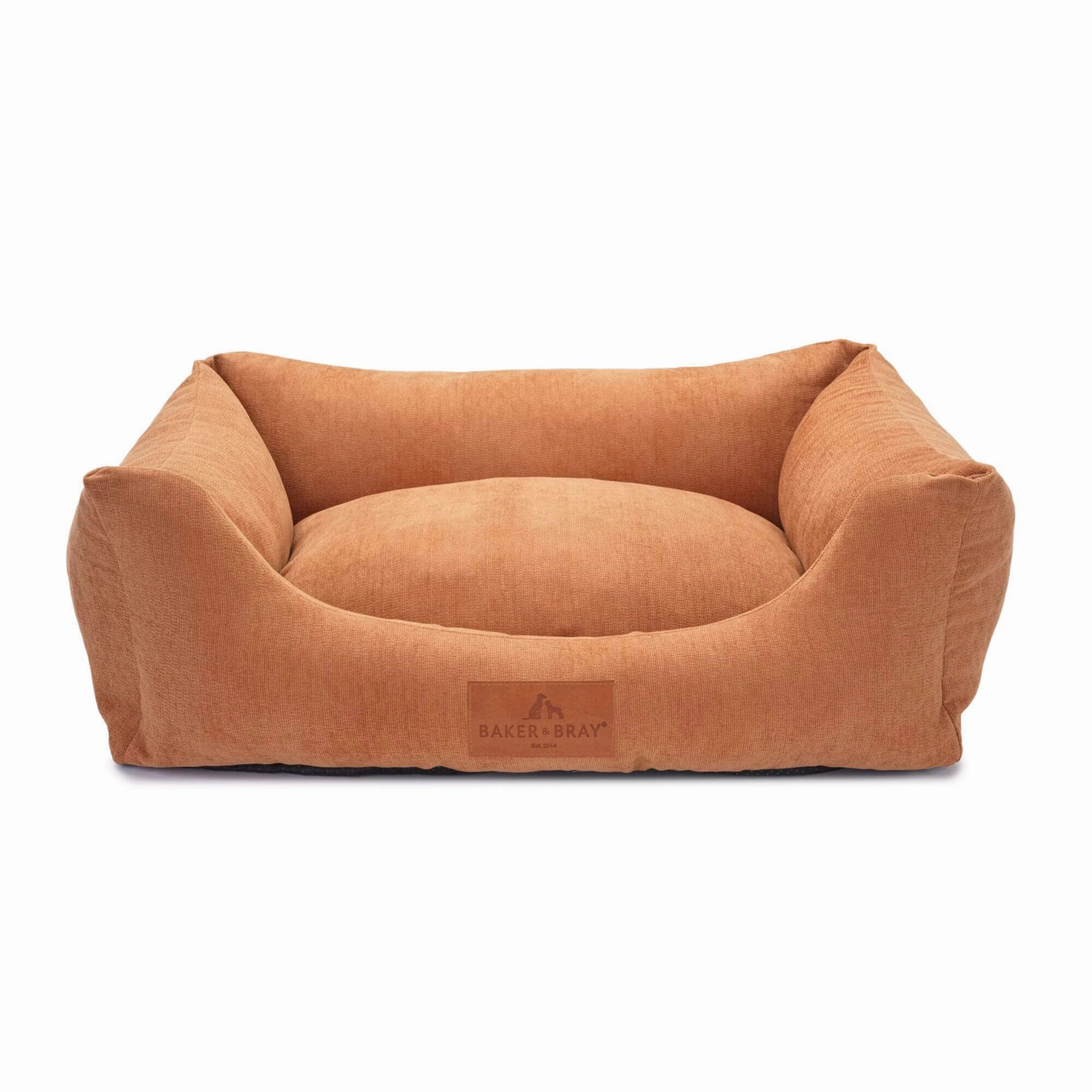 Baker & Bray Eco Luxe Orthopaedic Luxury Dog Bed - Peach Fuzz