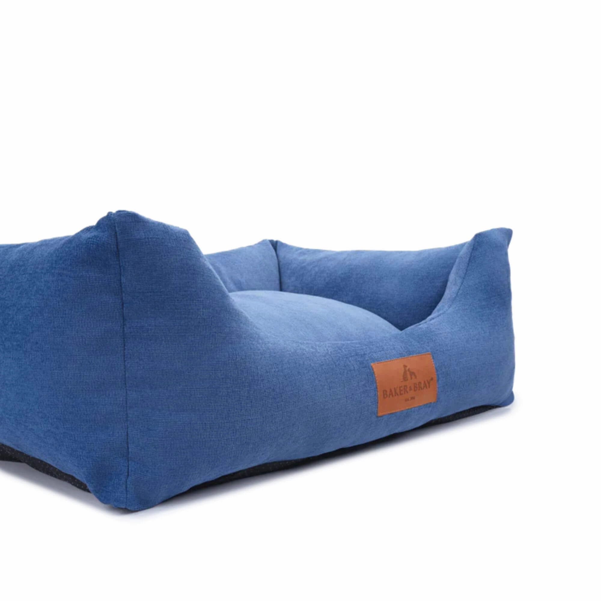 Baker & Bray Eco Luxe Orthopaedic Luxury Dog Bed - Regal Blue