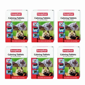 Beaphar Calming Tablets for Cats & Dogs 20 Tabs (Pack of 6)