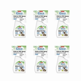 Bob Martin Clear Flea & Tick Spray 300ml x 6