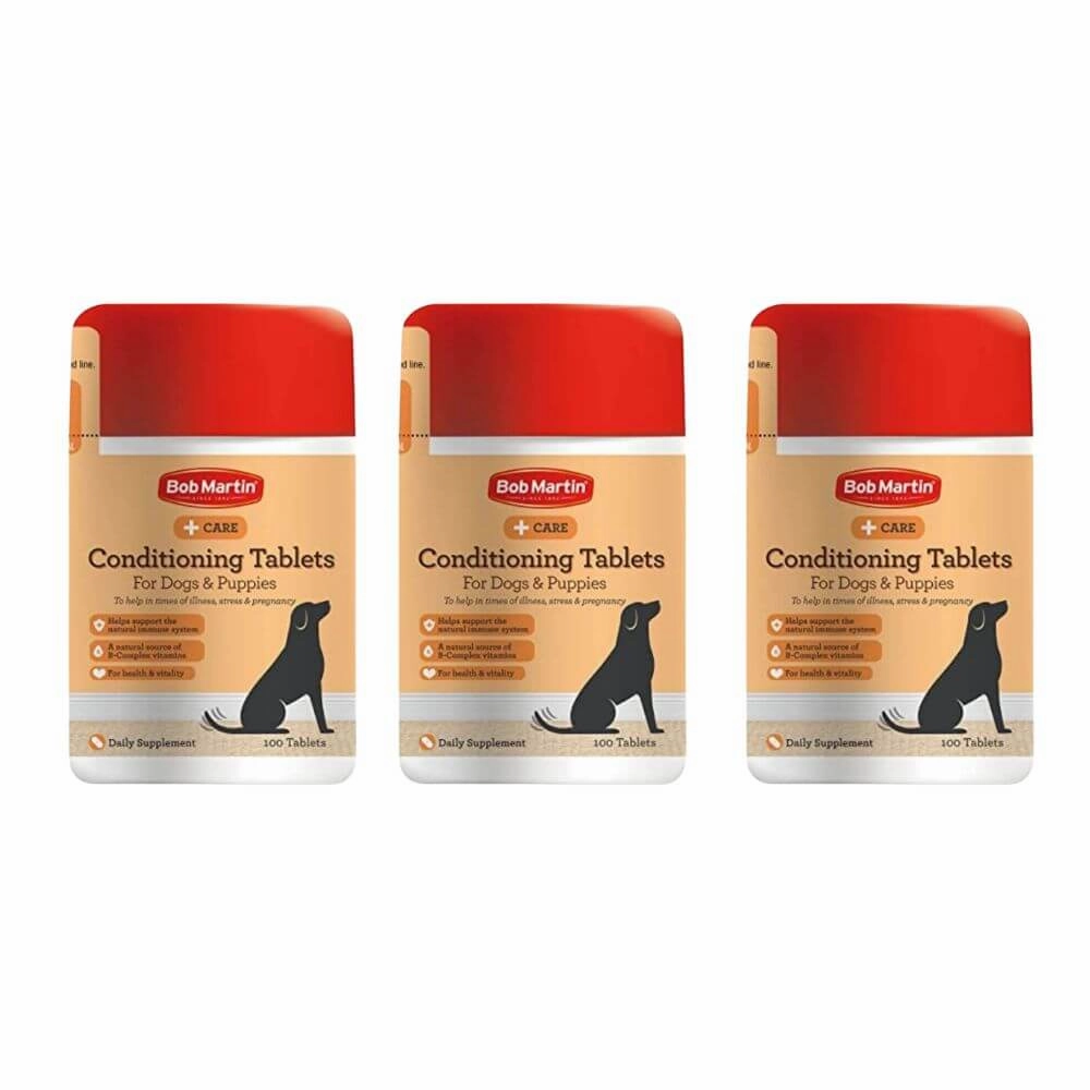 Bob Martin Delicious Conditioning 100 Tablets x 3 Packs