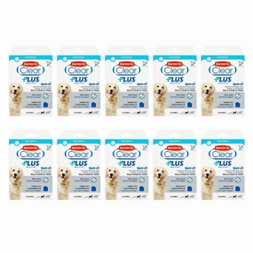 Bob Martin Flea Clear Spot On Large Dog 1 Tube x 10