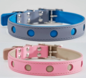Brookenjack Luxury Waterproof Dog Collar - Layered Pattern USA Biothane