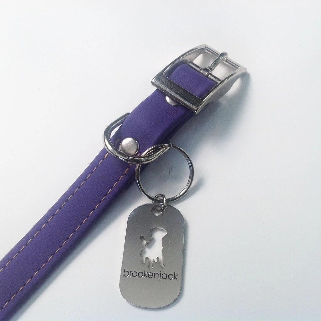 Brookenjack Luxury Waterproof Dog Collars - Premium USA Biothane