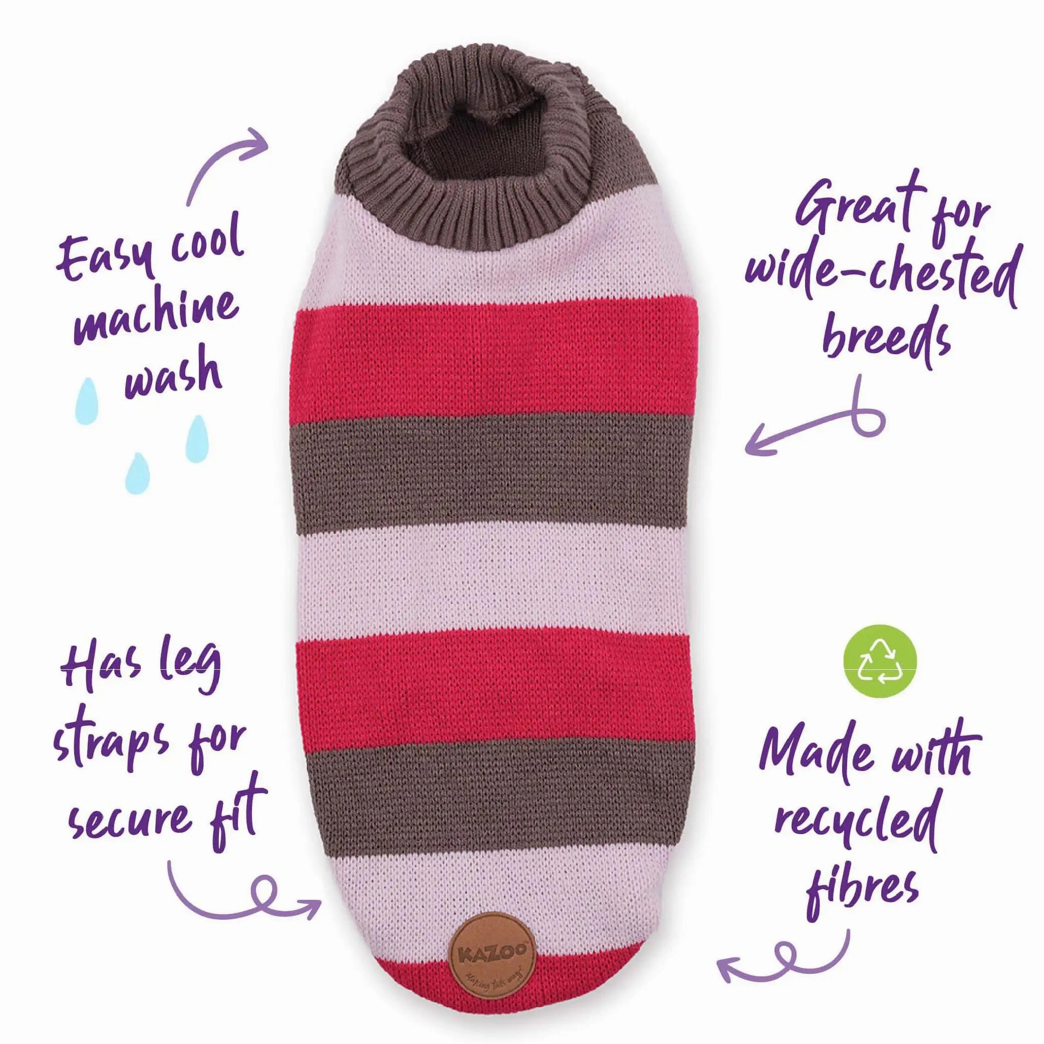Chestie Dog Jumper - Pink