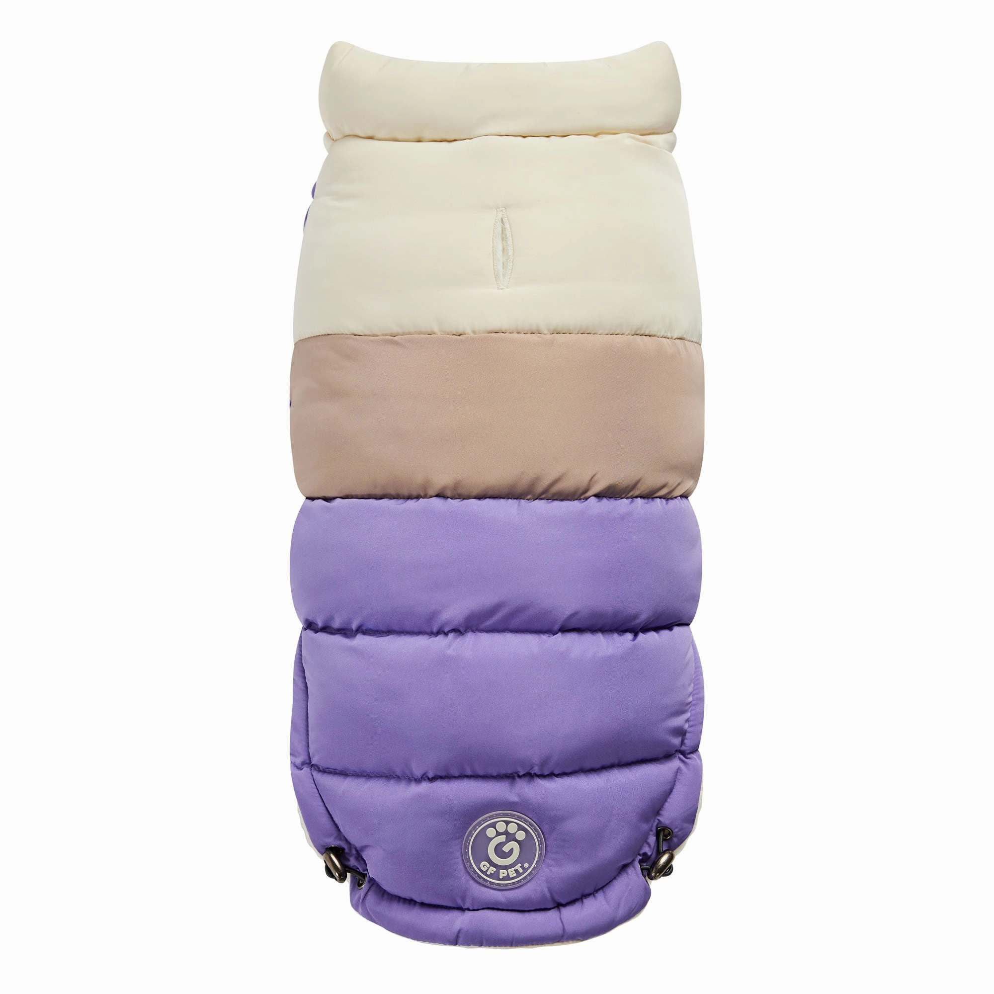 Color Block Dog Puffer Winter Coats