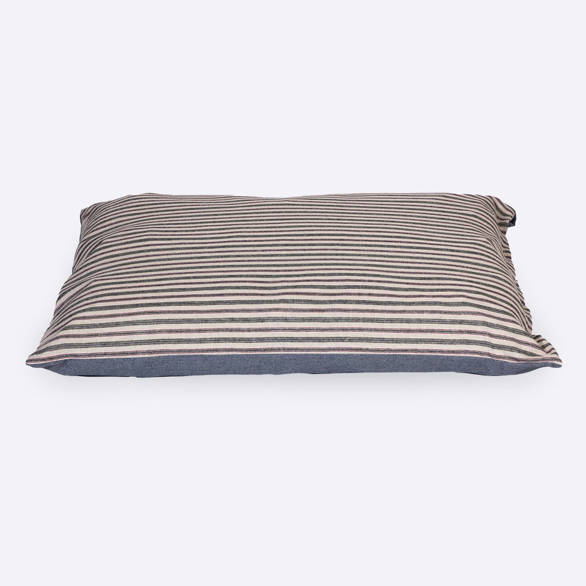 Danish Design Rustic Stripes Demin Deep Duvet Dog Bed