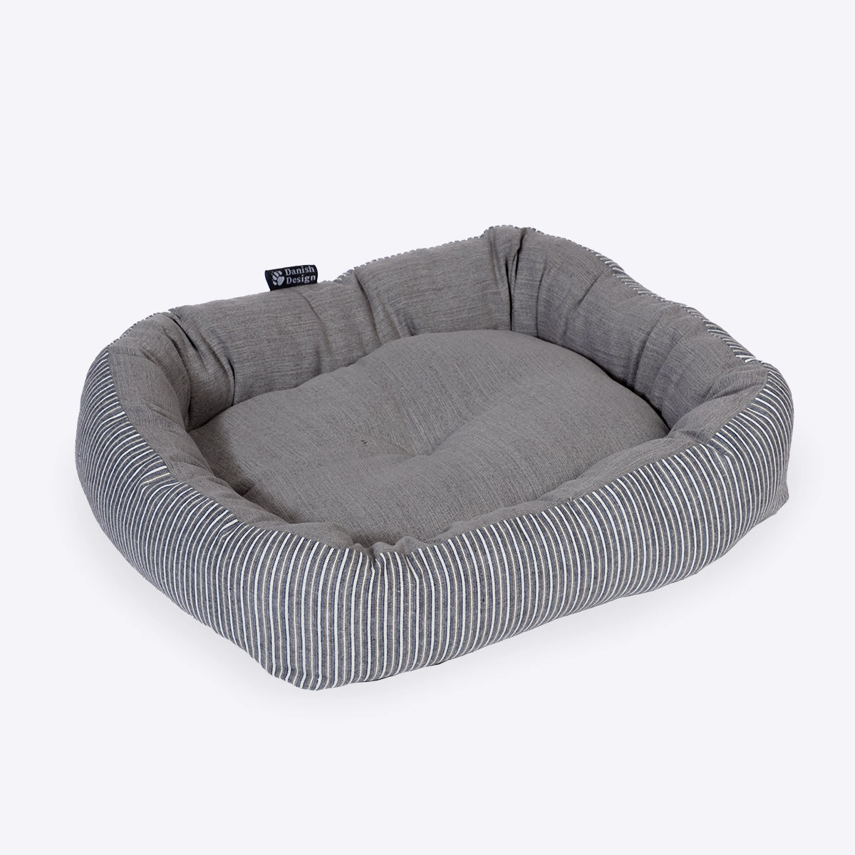 Danish Design Rustic Stripes Grey Snuggle Bed