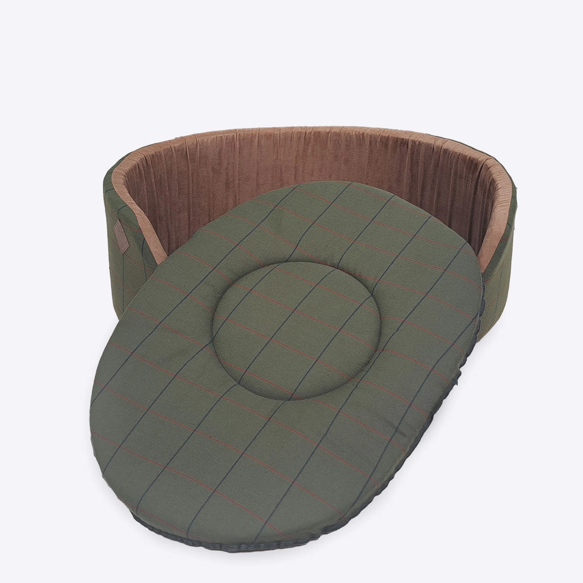 Danish Design Traditional Tweed Slumber Dog Bed