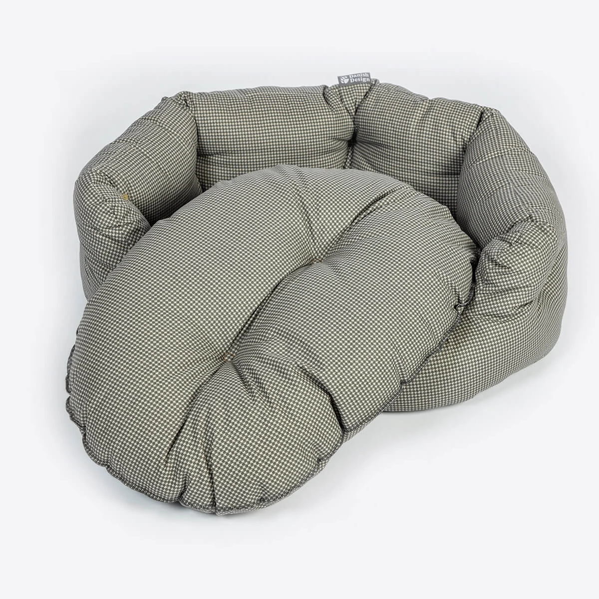 Danish Design Vintage Dogstooth Deluxe Slumber Dog Bed
