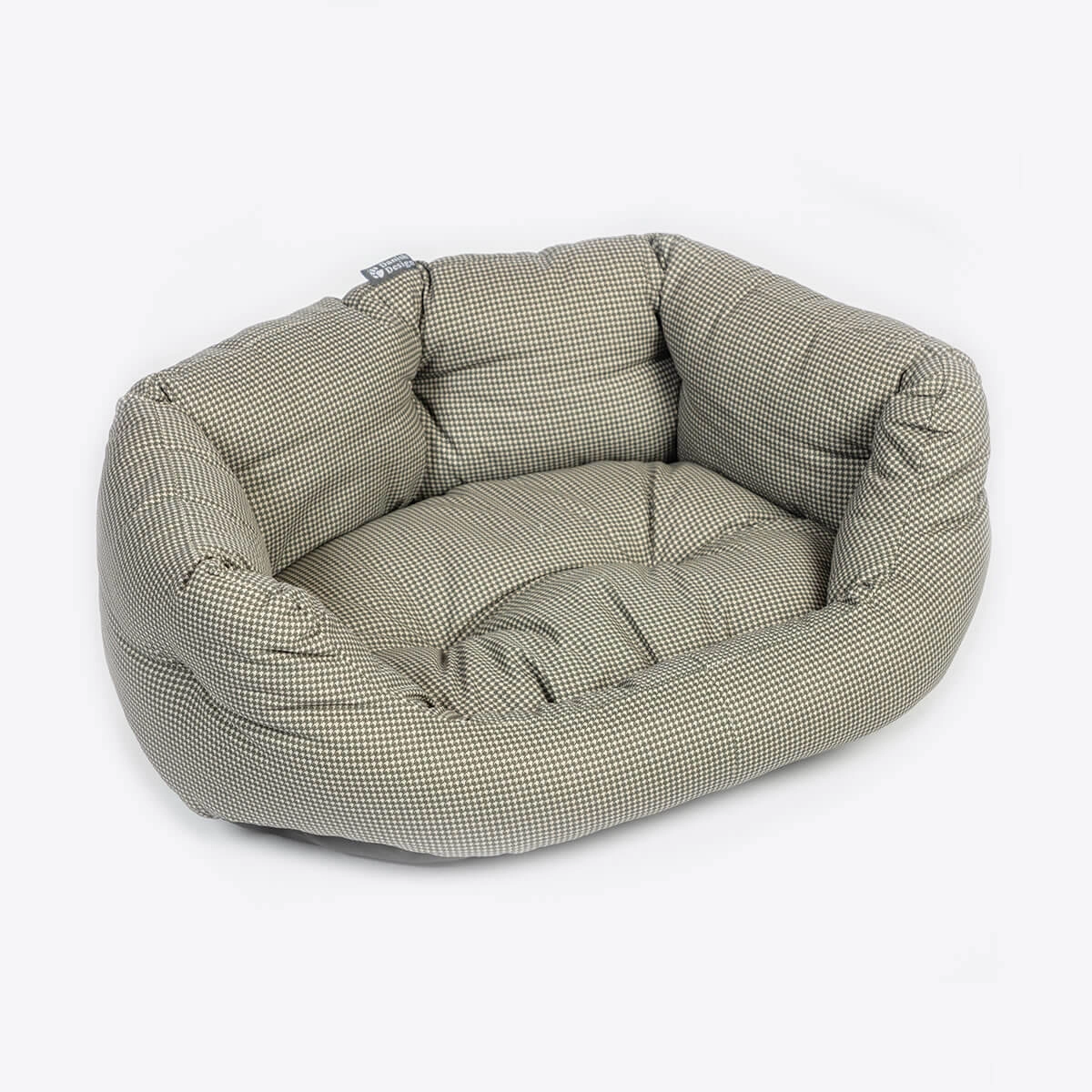 Danish Design Vintage Dogstooth Deluxe Slumber Dog Bed