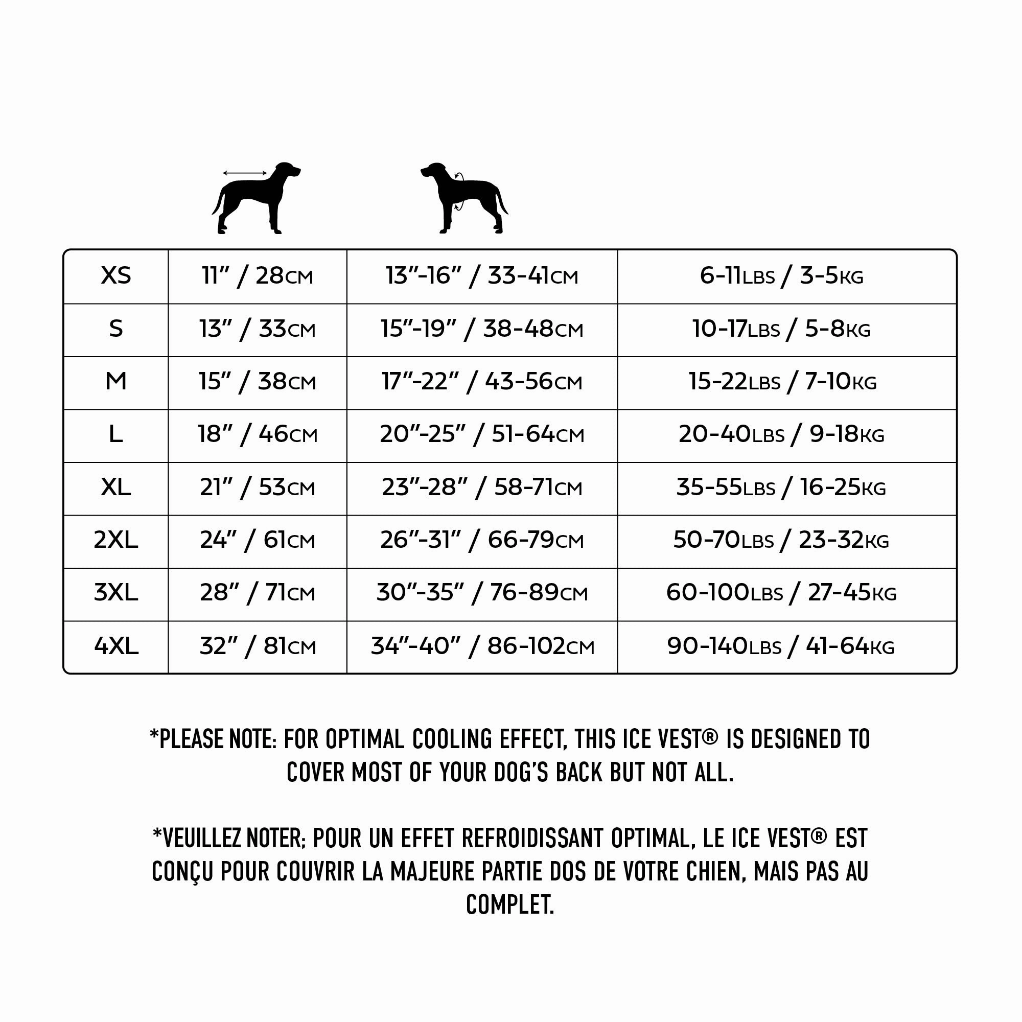 Elasto-Fit Dog Cooling Ice Vest  - Aqua
