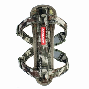 EzyDog Padded Chest Harness - Green Camo Large (Customer Return)