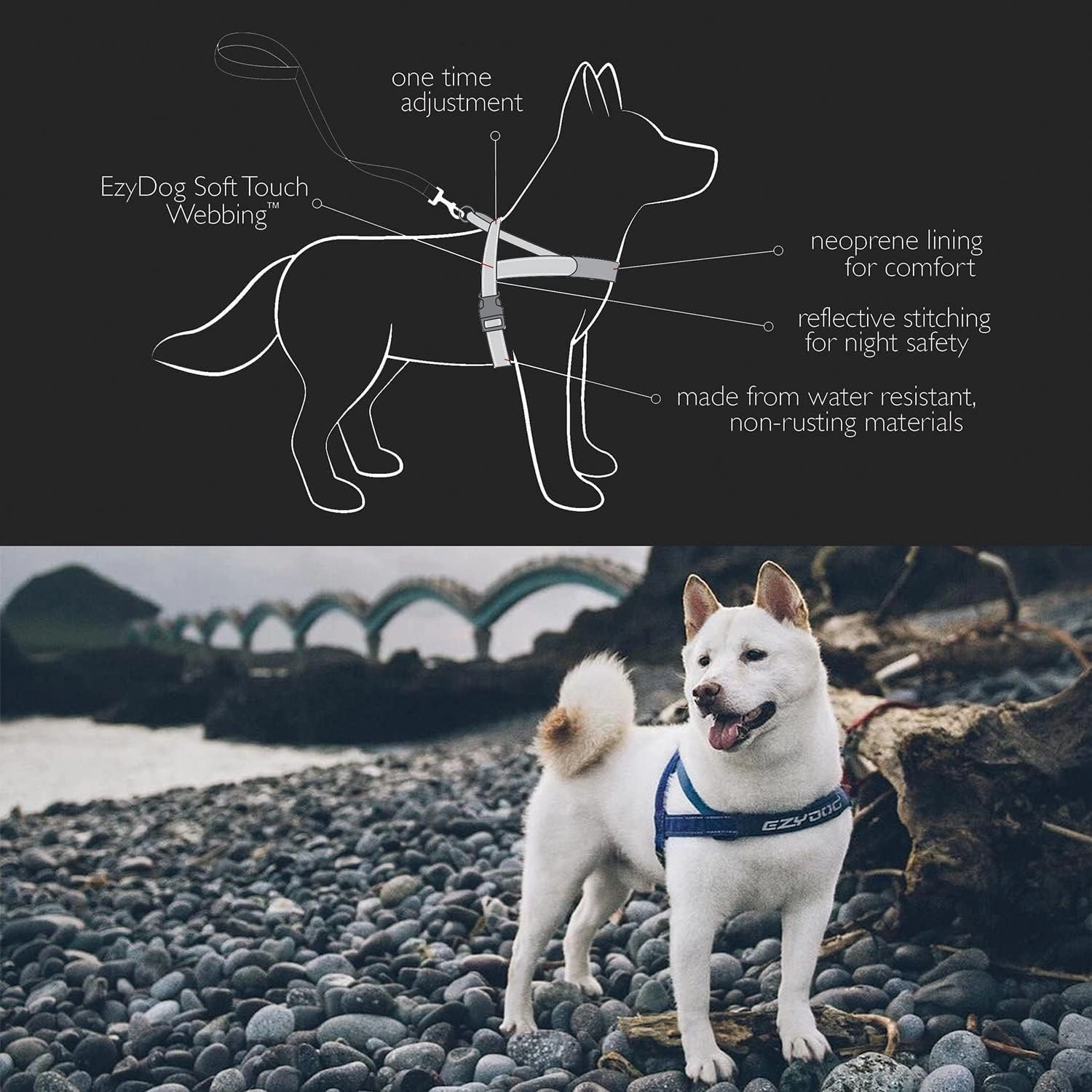 EzyDog Quick Fit Harness