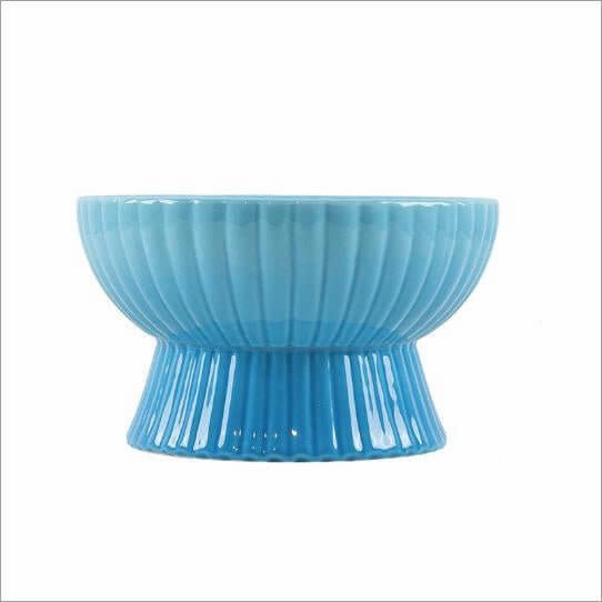 Gradient Ceramic Elevated Cat and Dog Bowl - 250ml