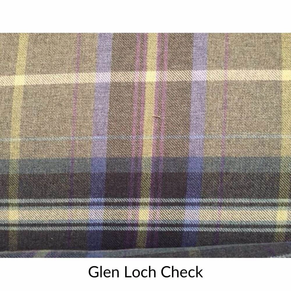 Handmade Country Check Cushion Dog Bed - Spare Cover