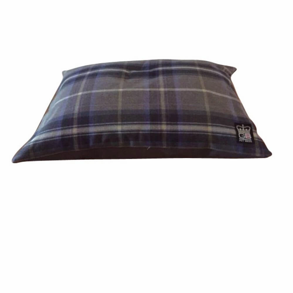 Handmade Country Check Cushion Dog Bed - Spare Cover