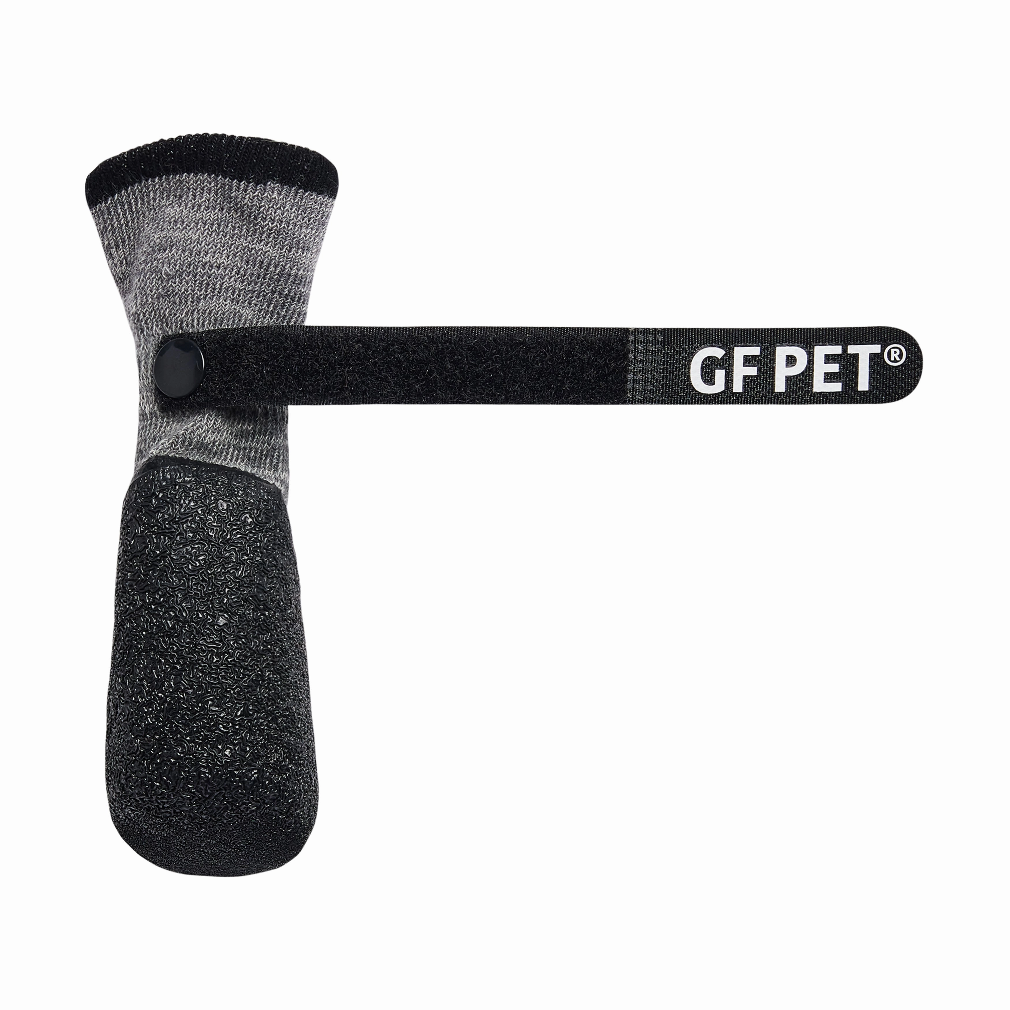 Lightweight Dog Grip & Protective Boots - Charcoal