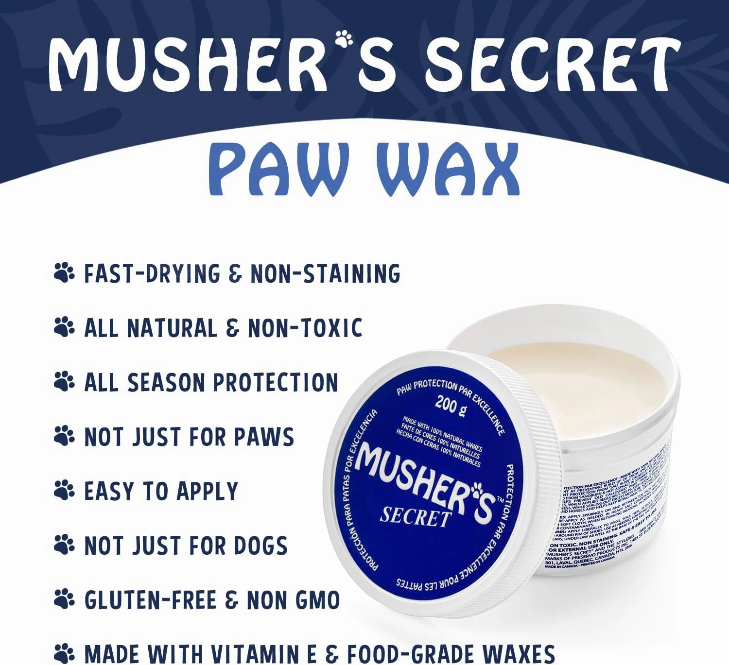 Musher's Secret Dog Paw Wax
