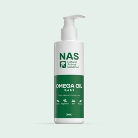 Natural Animal Solutions Omega 3 6 & 9 Oil For Dogs & Cats 200ml