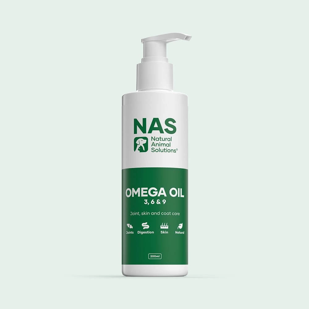 Natural Animal Solutions Omega 3 6 & 9 Oil For Dogs & Cats 200ml