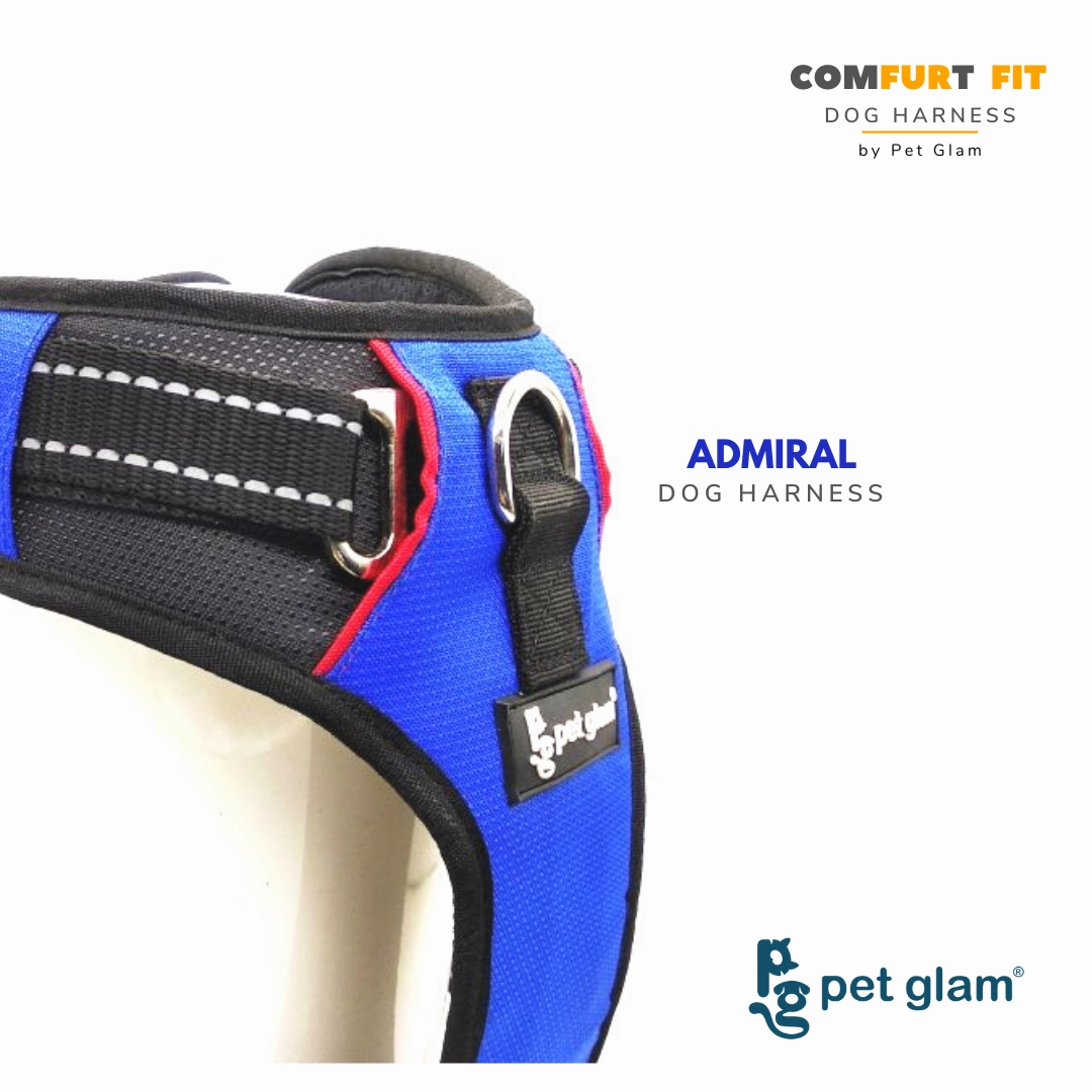 Pet Glam Dog Harness Admiral