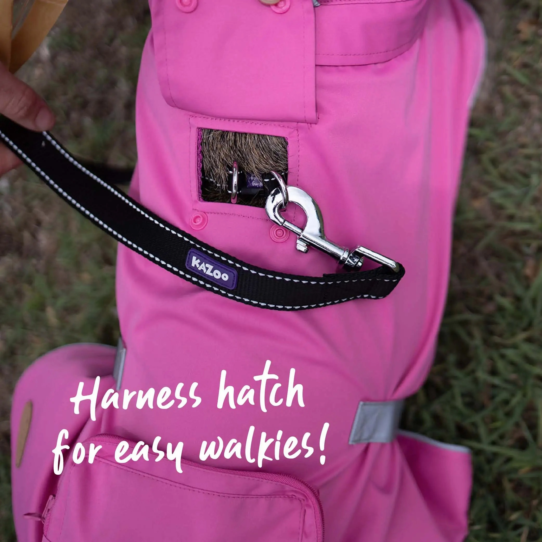 Rainy Days Dog Raincoat - Pink