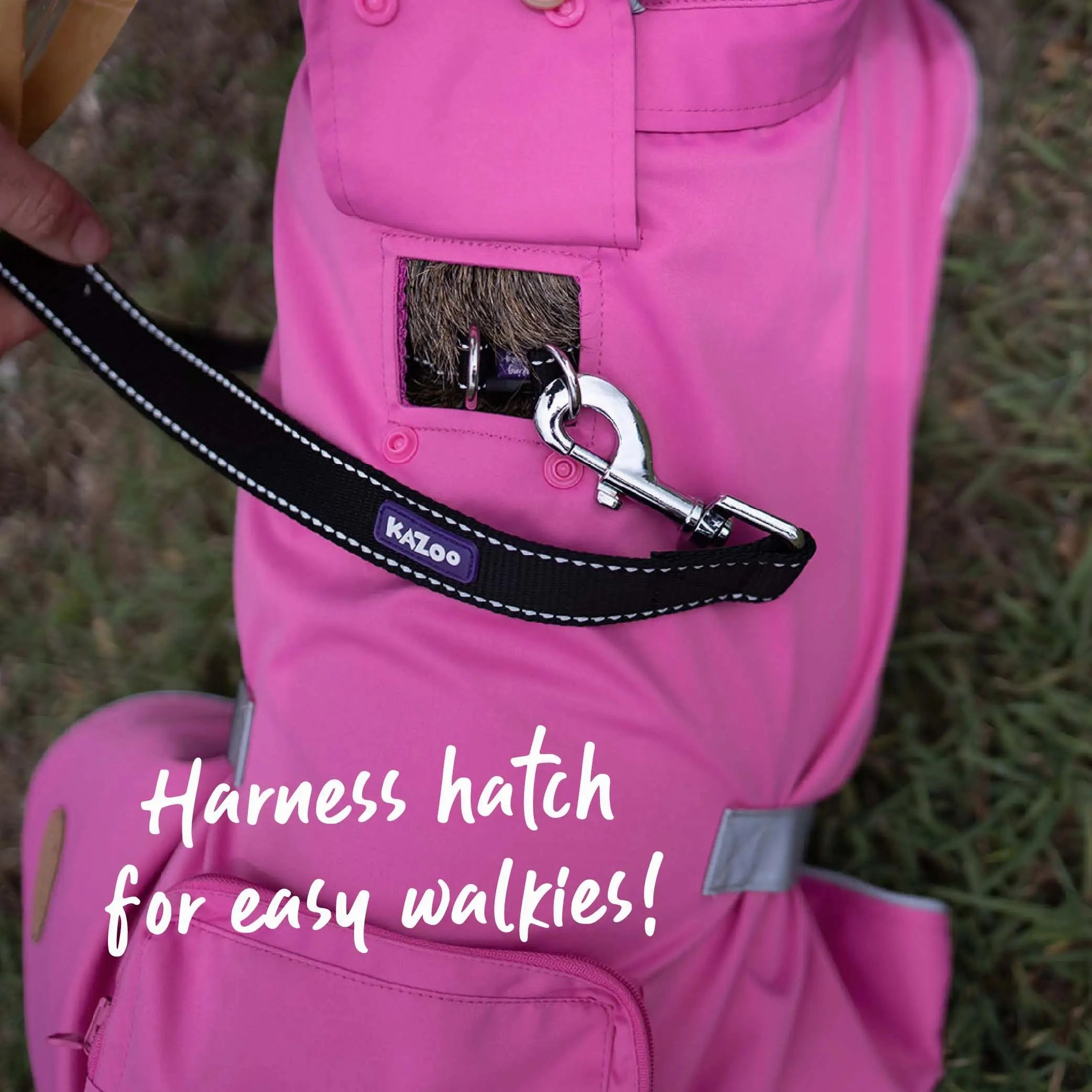 Rainy Days Dog Raincoat - Pink
