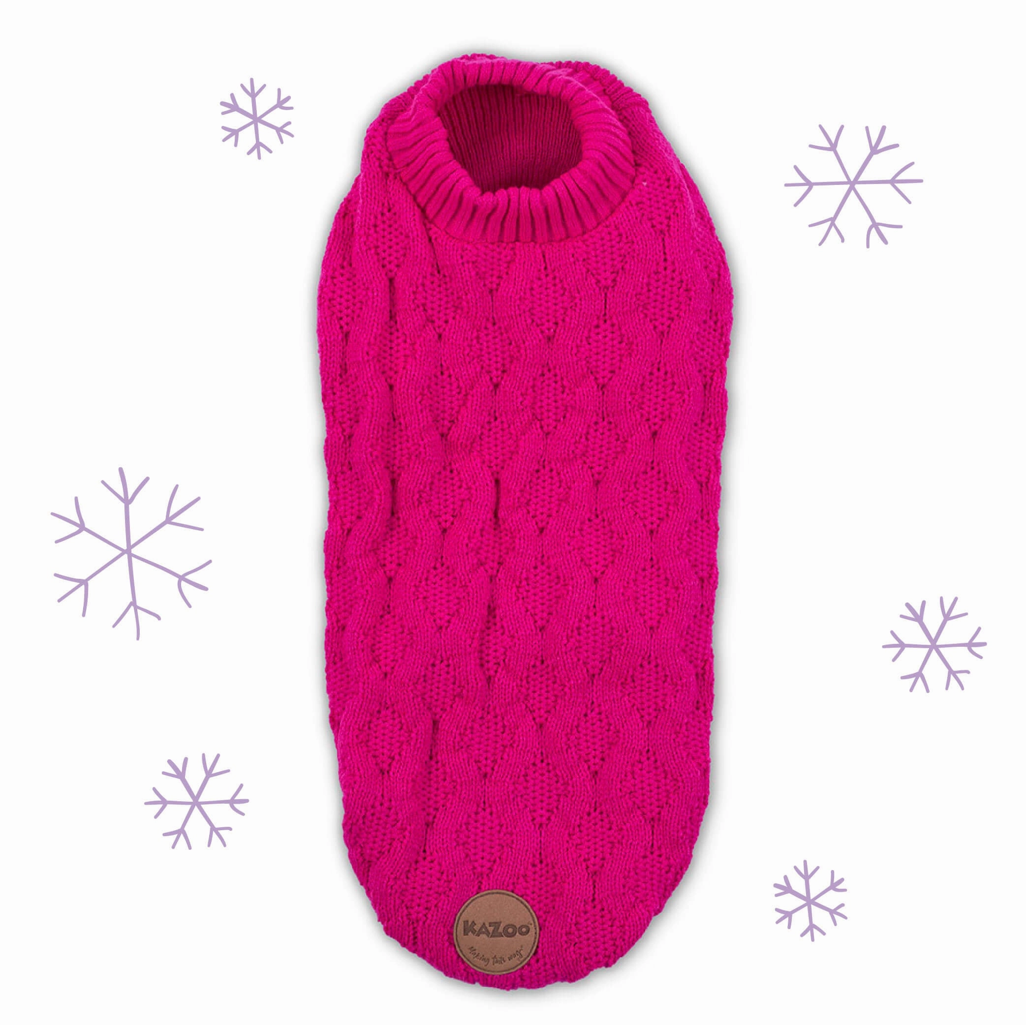 Raspberry Pink Dog Jumper