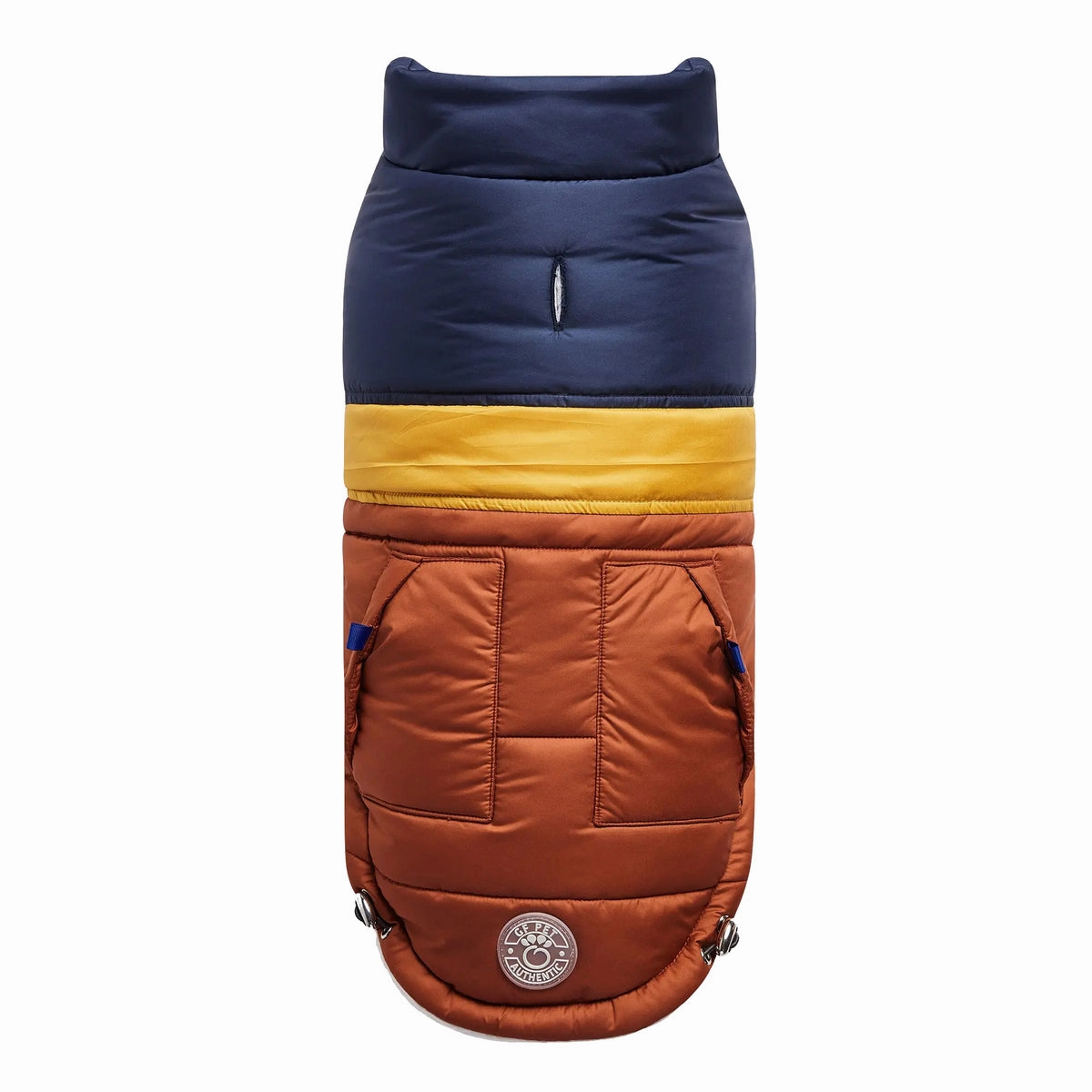 Retro Puffer Dog Coats - Sherpa Lined Water Resistant Dog Coat