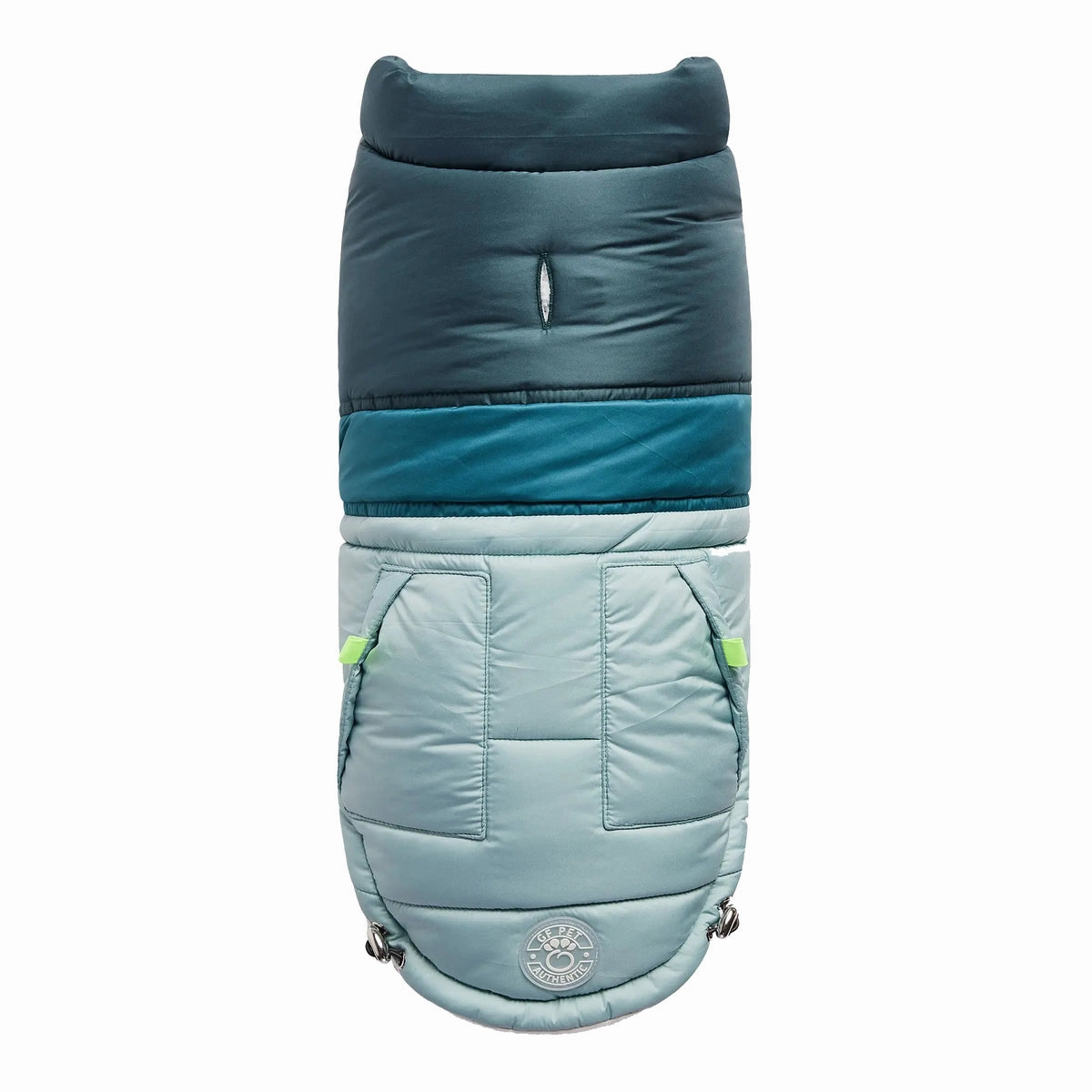 Retro Puffer Dog Coats - Sherpa Lined Water Resistant Dog Coat