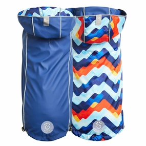 Reversible Elasto-Fit Raincoat - Navy/Navy Medium (Customer Return)