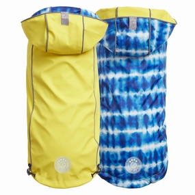 Reversible Elasto-Fit Raincoat - Yellow/Blue XS (Customer Return)