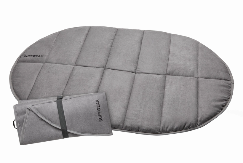 Ruffwear, Highlands Dog Pad, Portable Dog Bed for Outdoor Use, Cloudburst Gray, Large