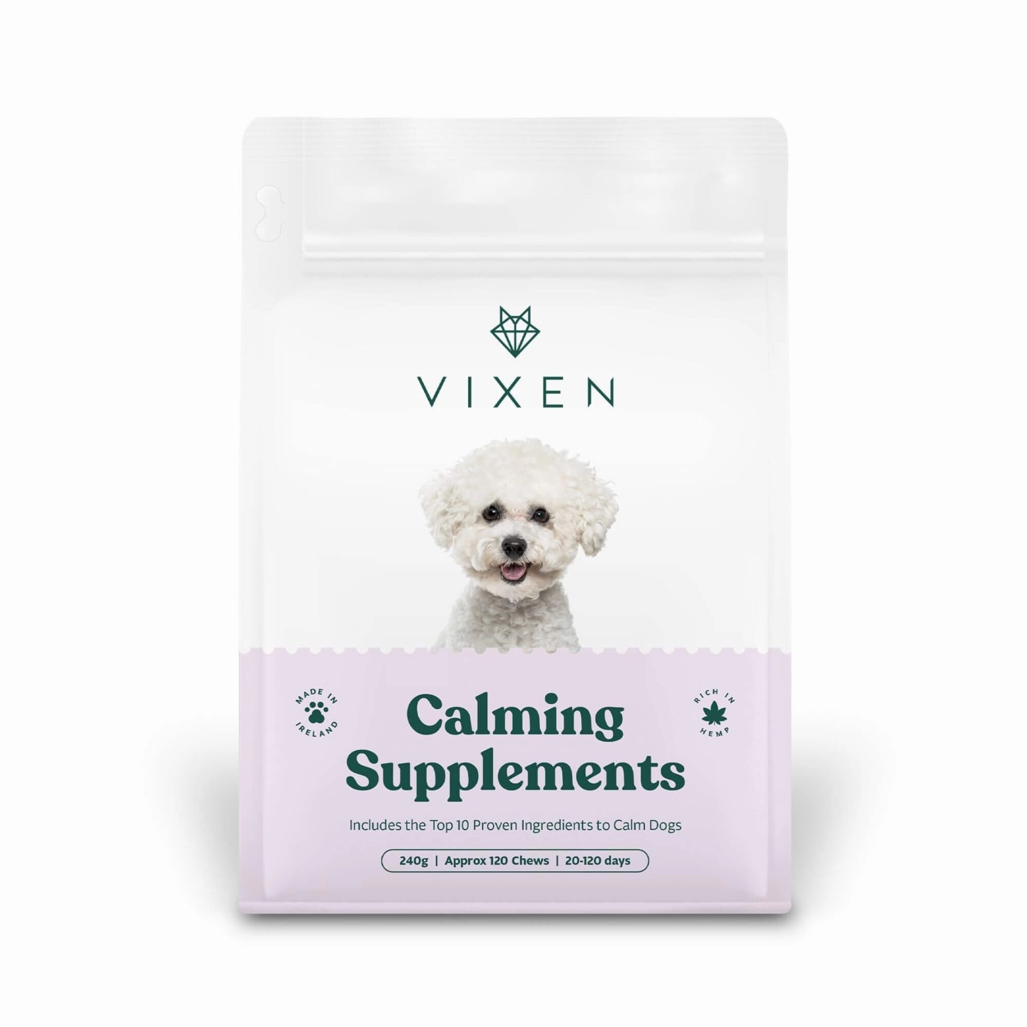 Vixen Calming Supplements for Dogs 240g
