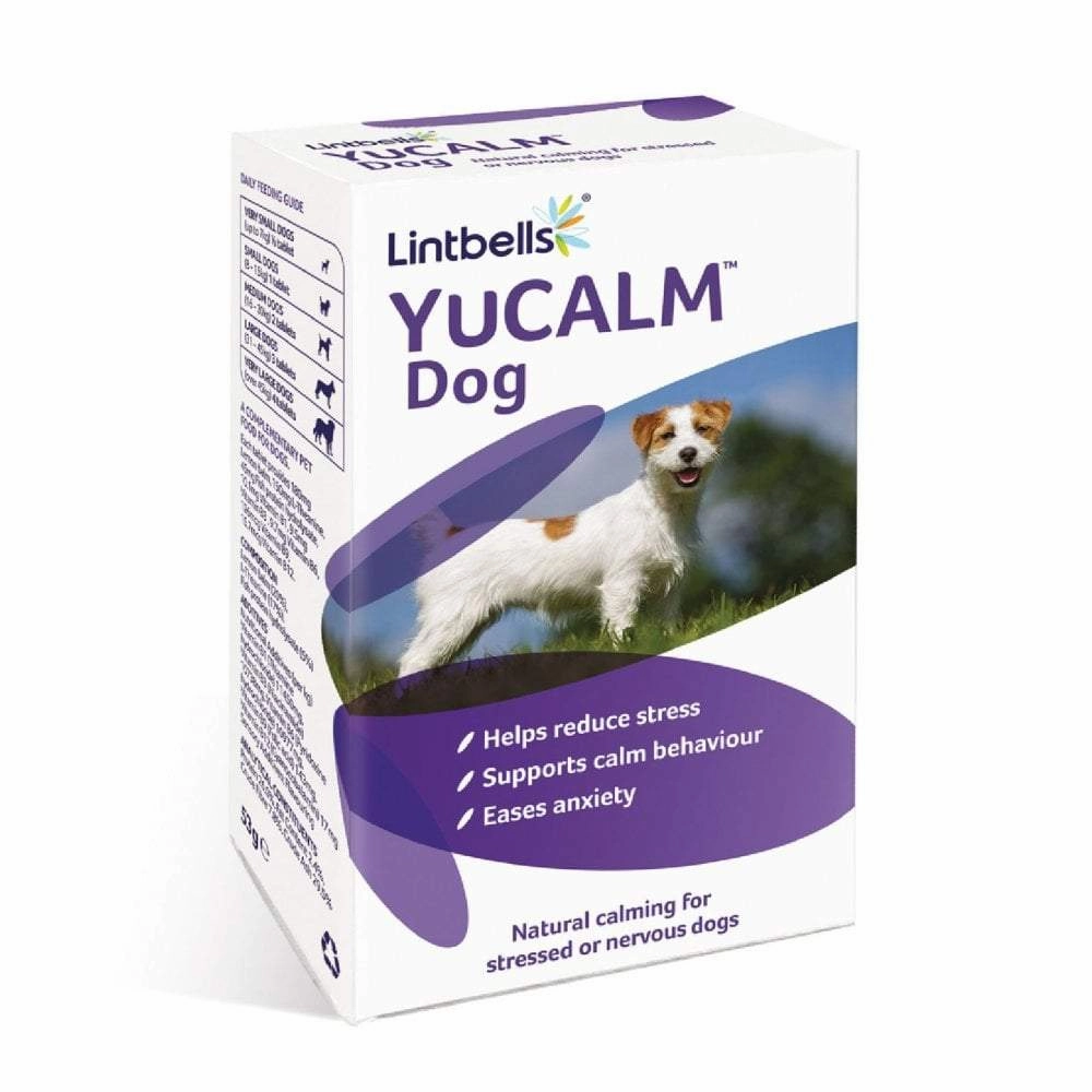 Yumega Yucalm Dog Calming Tablets for Dogs x 60